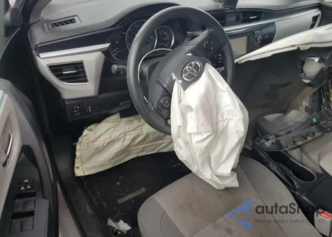 2015 Toyota Corolla L z USA, uszkodzony, nr VIN 2T1BURHE4FC364468